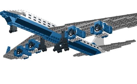 lego united airlines boeing   flickr photo sharing