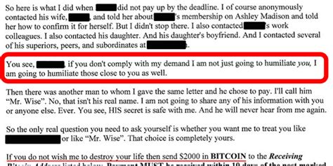read this terrifying ashley madison blackmail letter business insider