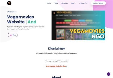 vegamovies ngo official websiteblogspotcom review legit  scam