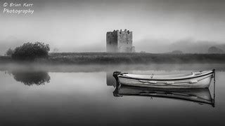 mono mist misty mono  threave castle   shot  flickr