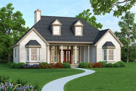 ranch house plan offers plenty  living space   square feet  additional