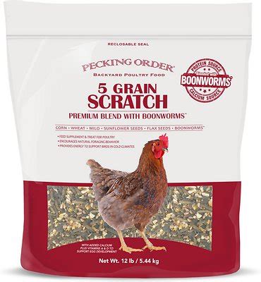 chicken scratch feed pet food guide