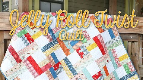 jelly roll twist easy quilting tutorial fat quarter shop youtube