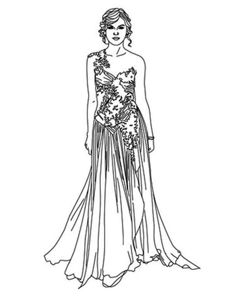 taylor swift  grammy award coloring page color luna