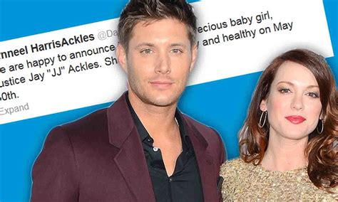 Supernatural Star Jensen Ackles And His Wife Danneel Harries Welcome