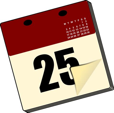 vector graphic calendar date desk office  image