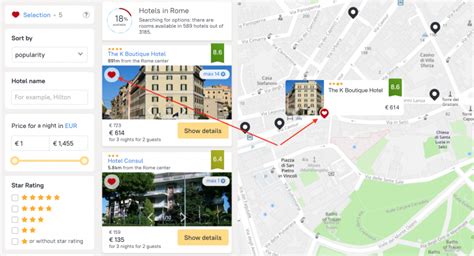create  selection  hotels   client