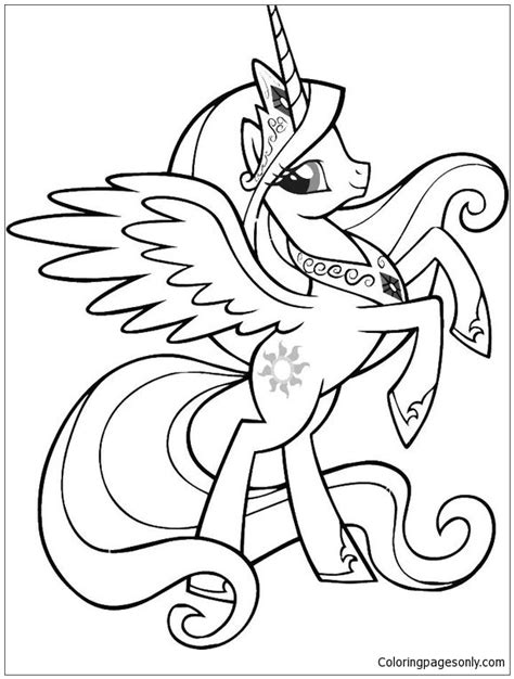 pony coloring pages christmas coloringkids vrogueco