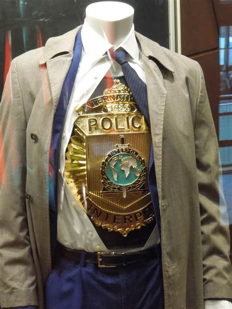 hollywood  costumes  props ty burrells interpol agent costume