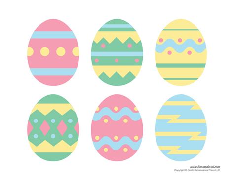 printable easter egg templates