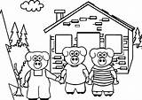 Pigs Little Three Coloring Pages Pig Houses Keys Literacy Drawing Printable House Colouring Sheet Color Wecoloringpage Cartoon Sheets Getdrawings Getcolorings sketch template