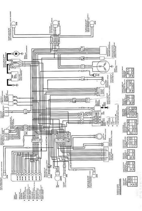 pin  songpon  motorcycle electrical wiring diagram electrical