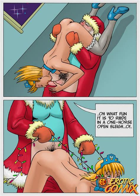 big titted perverse comics whore riding santa`s huge pecker cartoon sex tube