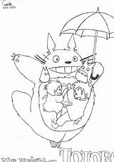 Totoro Voisin Ghibli Letscolorit Coloringhome Mieux 塗り絵 Poppy Wallpaperartdesignhd トトロ Beau Danieguto Colorier アクセス sketch template