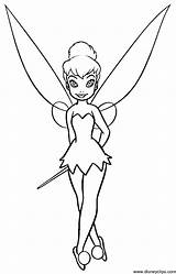Tinkerbell Films Coloriages Coloringhome sketch template
