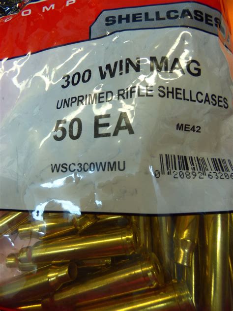 gunworks ltd winchester 300 win mag unprimed brass