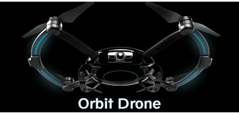 orbit drone automatically takes selfies  capture  startup buzz