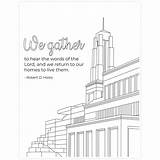 Coloring Conference General Printable Pages Hear Lord Words Color sketch template