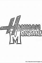 Hannah Montana Coloring Pages Kids Printable sketch template