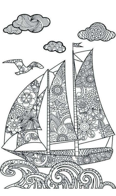 printable boat coloring pages omalovanky obrazky  zentagle