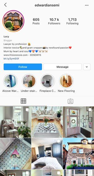 interior design instagram accounts  follow endsleigh