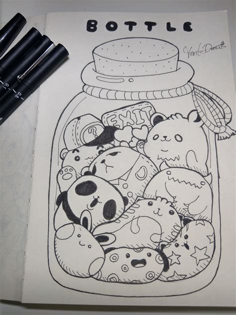 doodle work  sketch ink art illustration drawing draw cute
