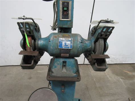 baldor wd hp  phase pedestal  grinder buffer polisher  rpm bullseye industrial sales