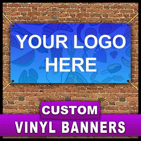 lynch sign  ft   ft custom vinyl banner ba  home depot