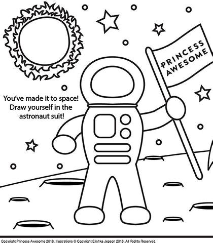 rockets coloring page princess awesome