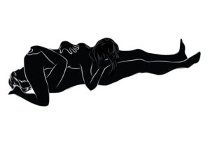 Sexual positions for curved penis