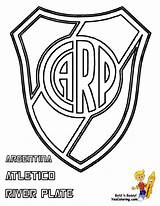 Argentina Coloring Conmebol Chile Brazil Soccer Printables sketch template