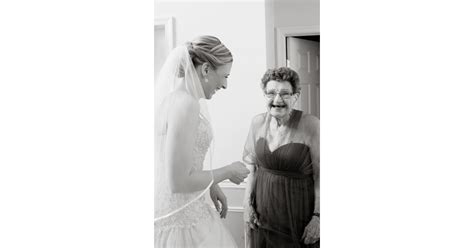 grandma serves as granddaughter s bridesmaid popsugar