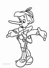 Pinocchio Coloring Pages Printable Sheets Cool2bkids sketch template