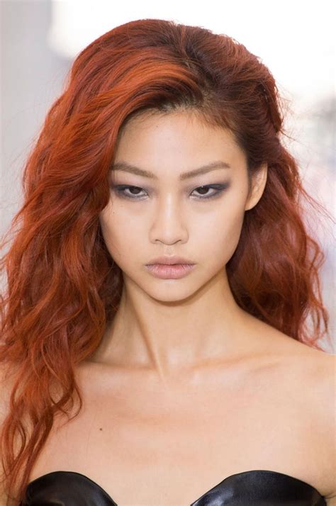 Asian Ginger Hair 2024 Hairstyles Ideas
