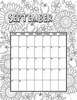 Calendar Coloring Printable September Pages Kids Sep 2021 Colouring Blank Calender Template Woojr Activities Woo Jr Children Print Printables August sketch template