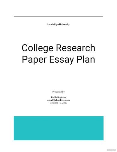 research paper template   word  documents