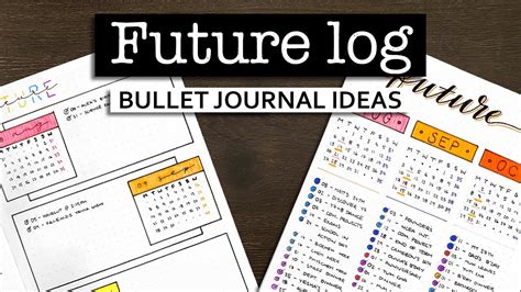 future log ideas   bullet journal bullet journal ideas youtube