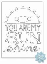 Coloring Pages Sunshine Printable Miss Kids Sheets Letter Color Sign Amazing Stop Book Adult Preschoolers Sheet Colouring Prints Husband Getdrawings sketch template