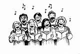 Choir Clipart Singers Clip Singing Chorus Choirs Bing Church Use These People Clipartix School Choral Concert Teaching Christmas Group Music sketch template