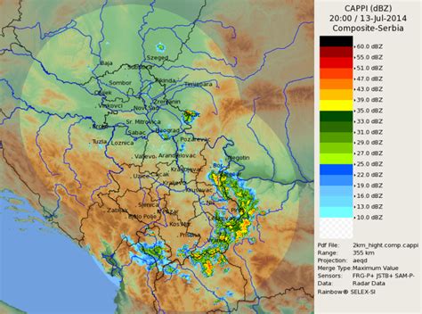 radarska slika najbolja vremenska prognoza serbianmeteo