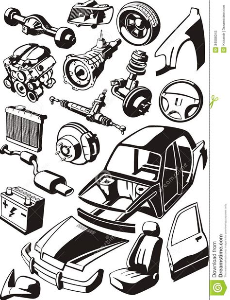 clipart car parts   cliparts  images  clipground