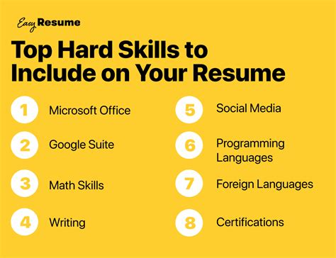 key skills   resume   examples   job easy resume