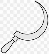 Sickle Scythe Clipart Pngegg Pngwing Communism sketch template