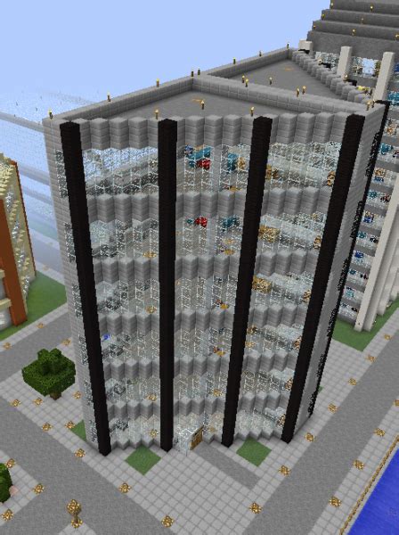 small modern luxury hotel blueprints  minecraft houses castles towers   grabcraft