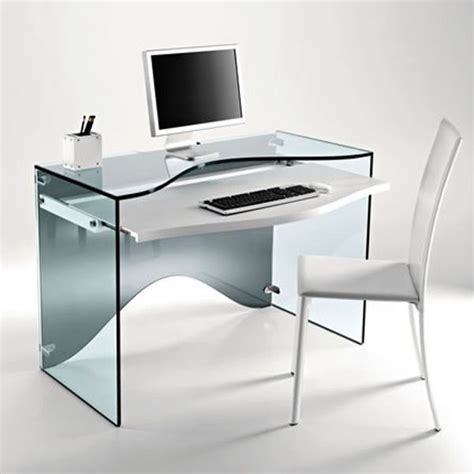 tonelli strata glass desk office furniture ultra modern design
