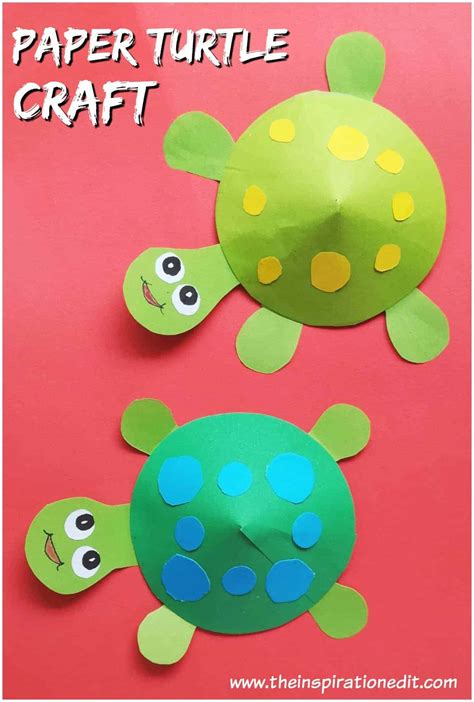 paper turtle craft    kids  inspiration edit