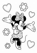 Minnie Mouse Coloring Pages Mickey Printable Cat Valentine Christmas Line Print Peg Kids Drawing Mighty Z31 Para Disney Colorear Cliparts sketch template