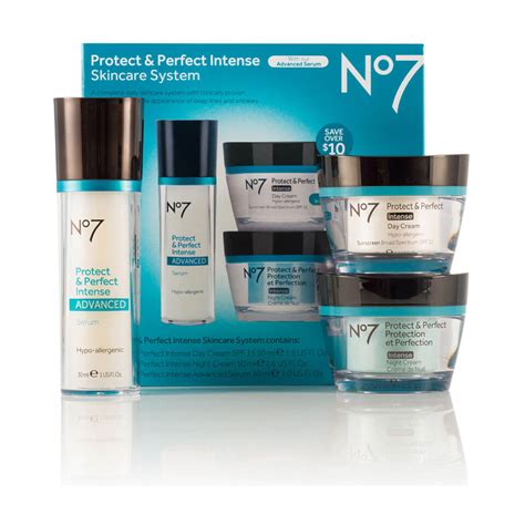 boots no 7 protect and perfect intense skincare system skinstore