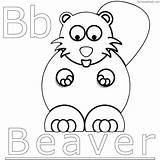 Beaver Coloringfolder Coloringbay Beavers sketch template