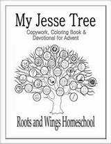 Jesse Advent Symbols Devotional Copywork Christmas Bible Onlinecasino sketch template